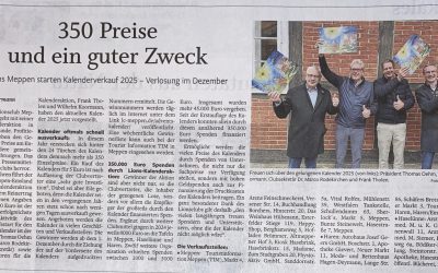 Kalendervorstellung 2025 – Meppener Tagespost